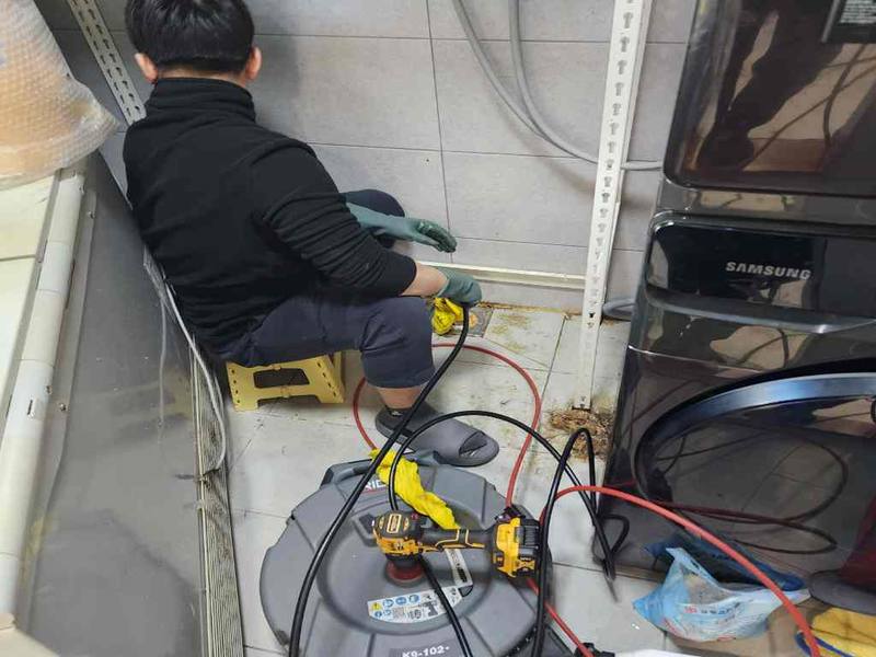 영등포구 싱크대막힘 작업사례 6