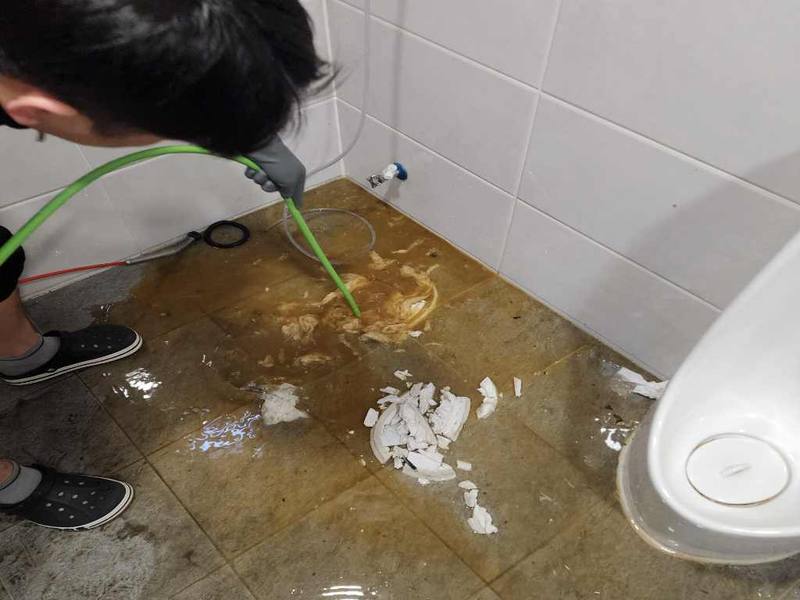 영등포구 하수구역류 작업사례 8